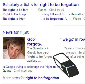 Right to be forgotten